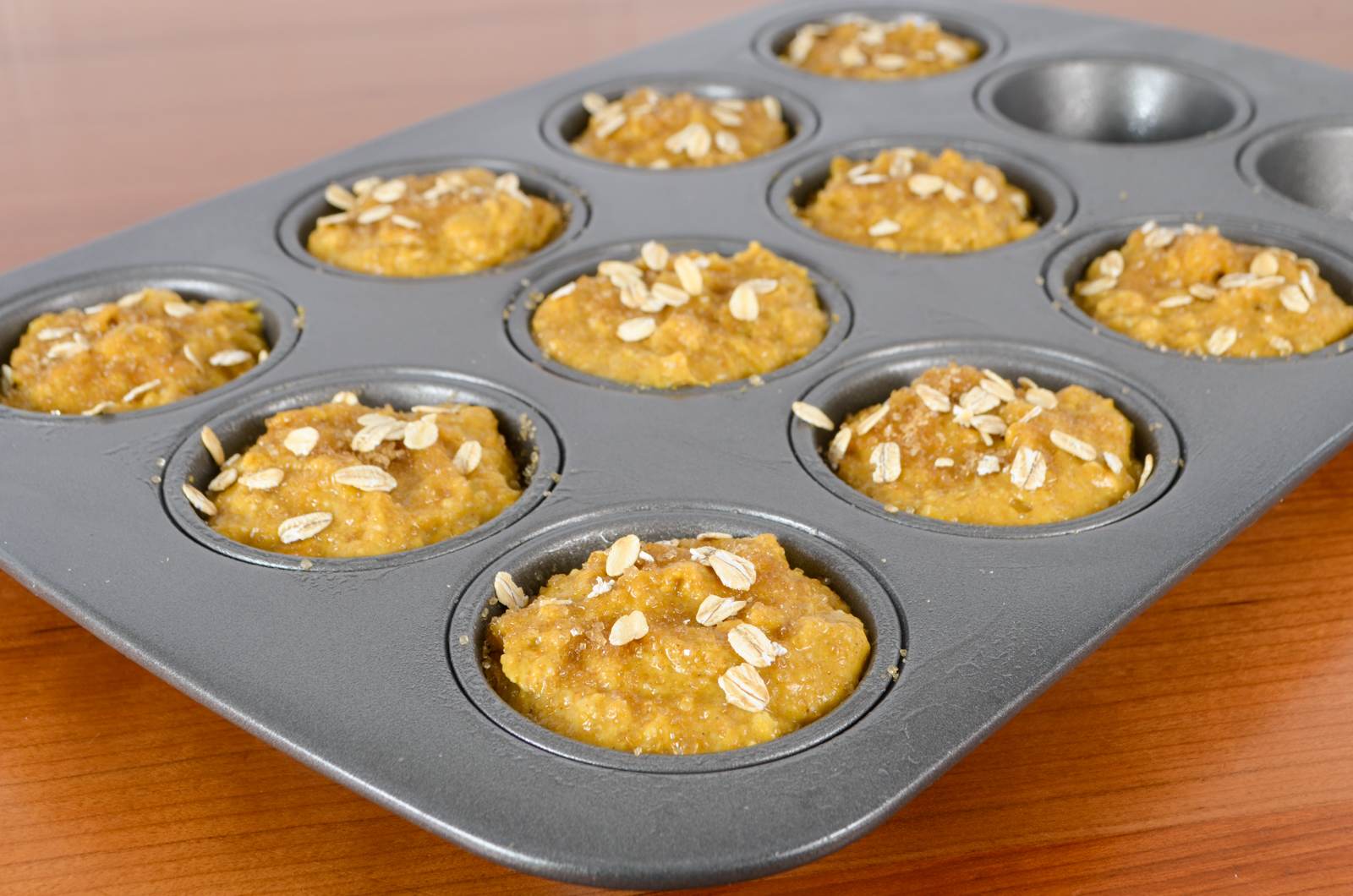 Maple Pumpkin Muffins with Oats