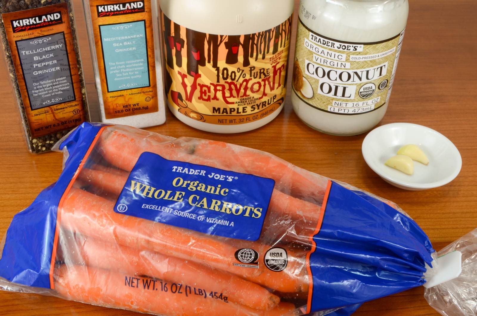 Carrot Sauté with Maple Syrup and Coconut Oil