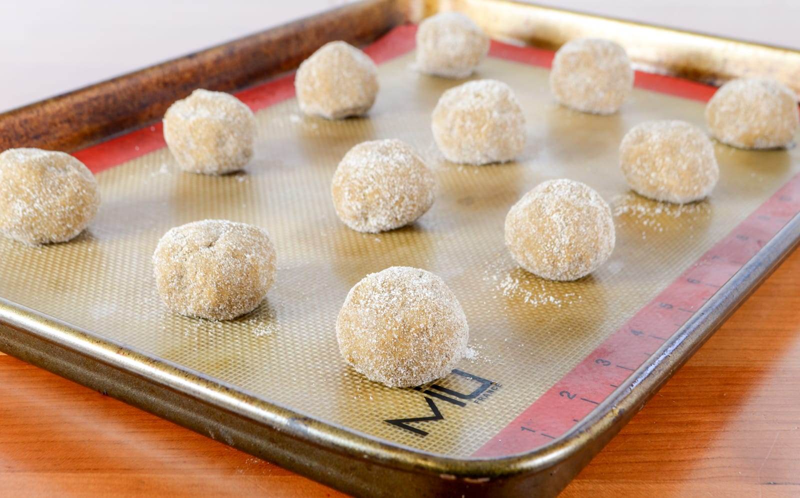 Gingersnaps with Apple Glaze