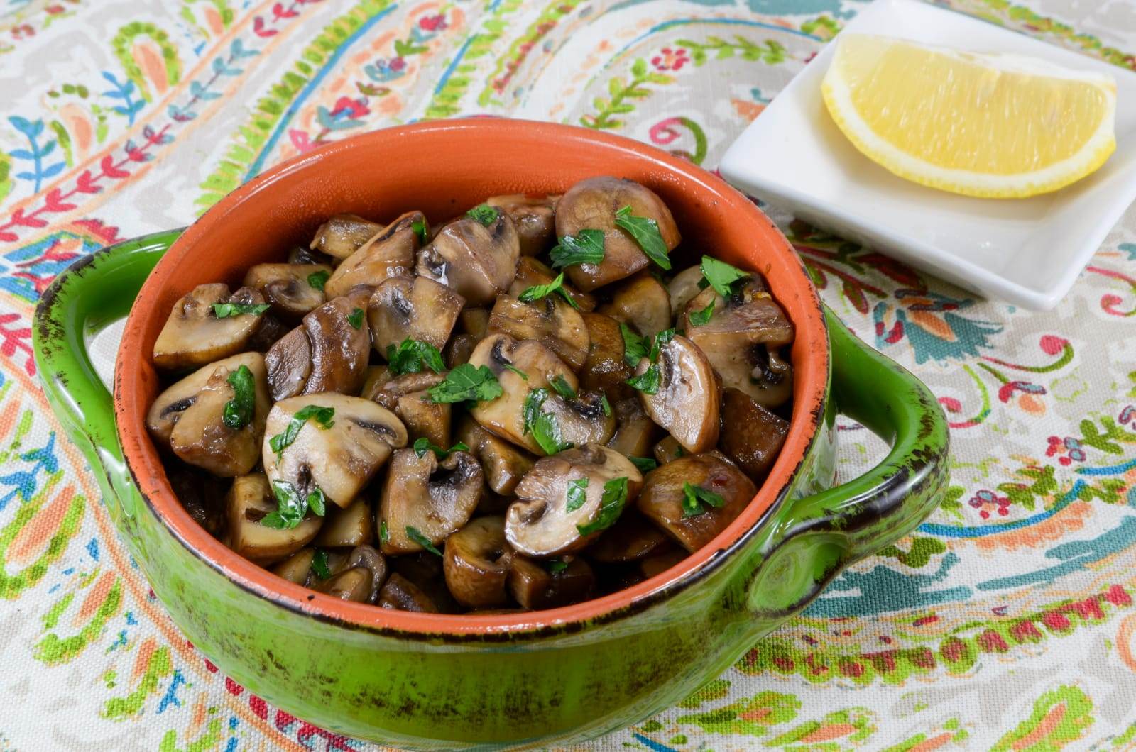 Mushroom Sauté with Lemon and Garlic