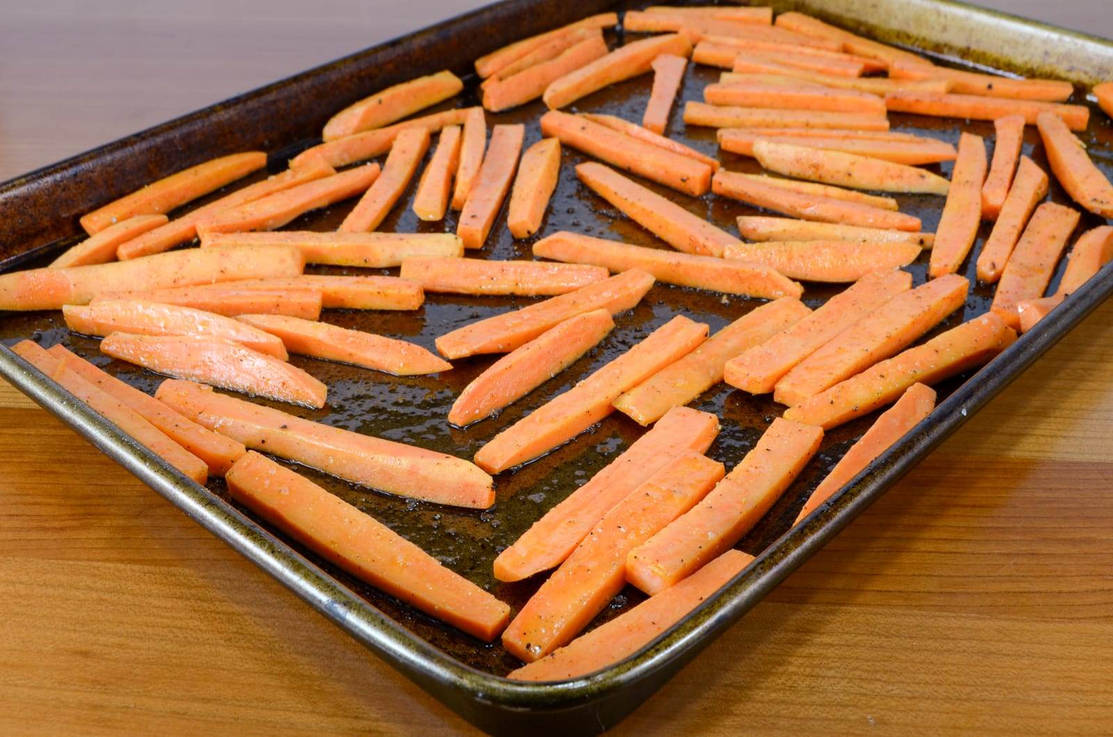 Oven-Baked Sweet Potato Fries