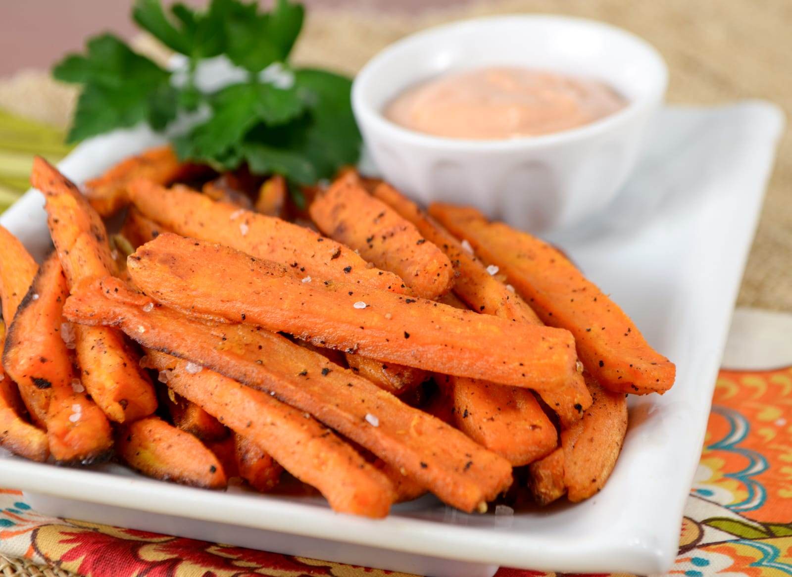 Oven-Baked Sweet Potato Fries