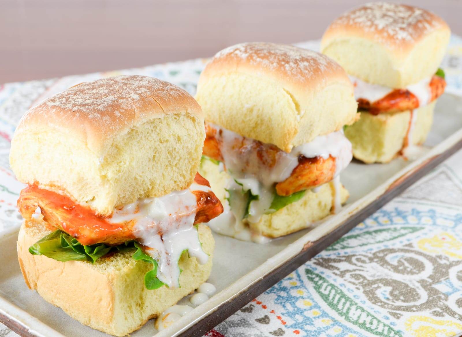 Buffalo Chicken Sliders