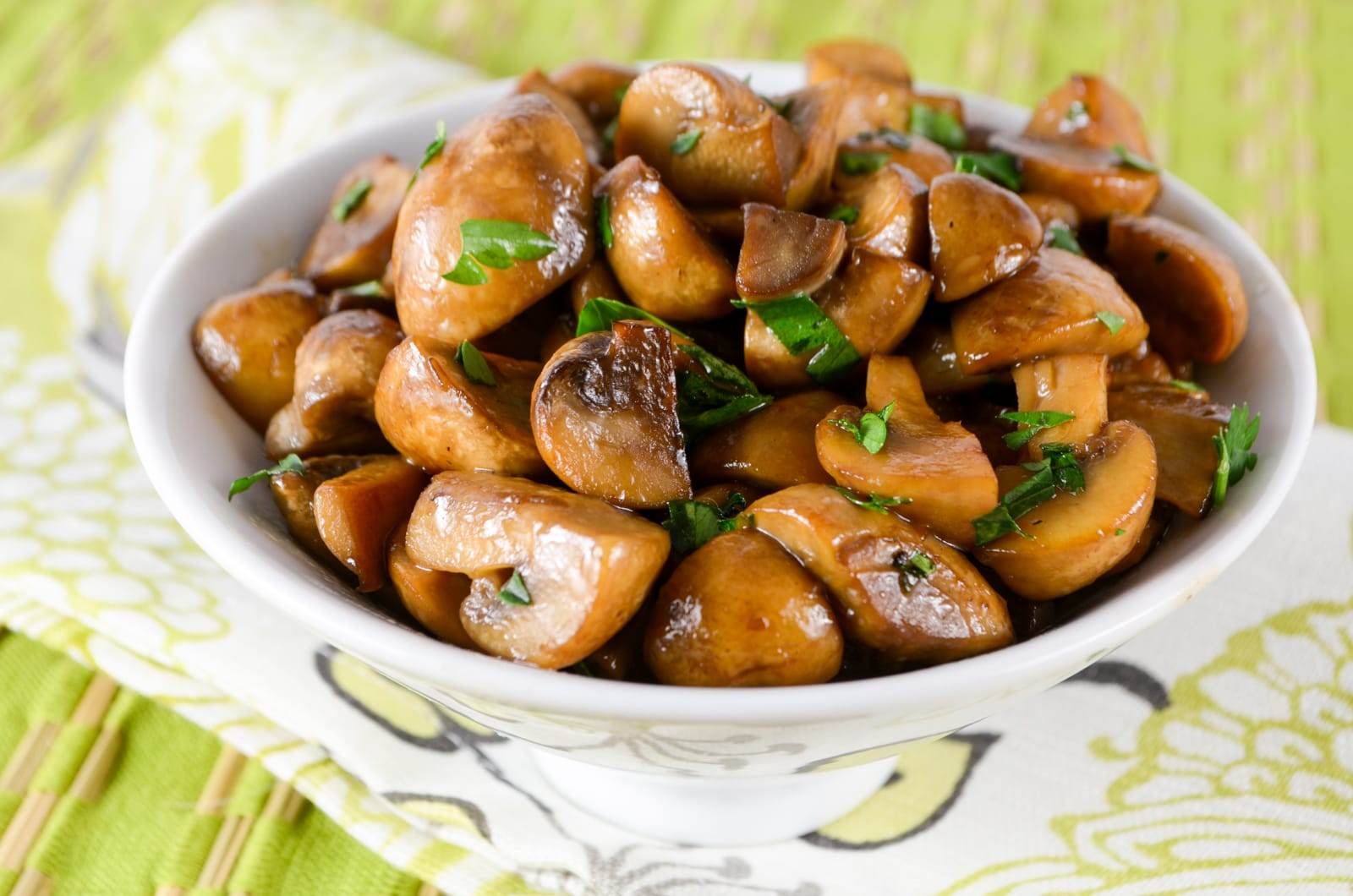 Mushroom Sauté with Soy, Butter, and Garlic