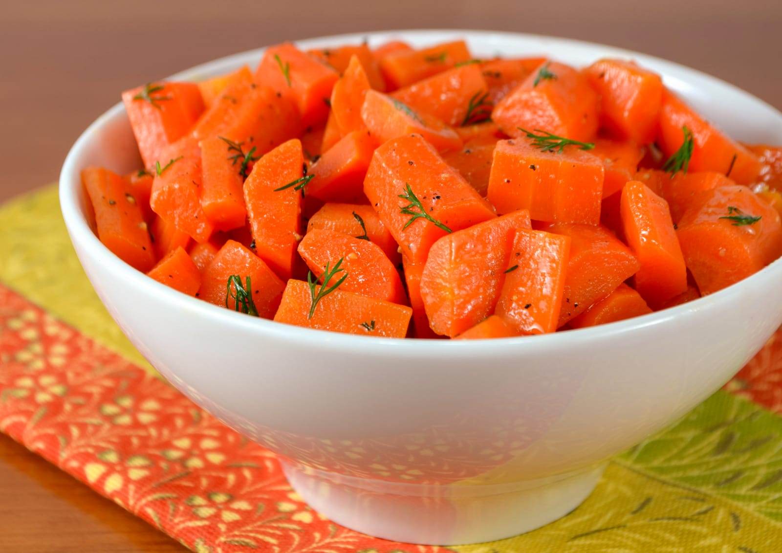 Buttery Carrot Sauté with Fresh Dill