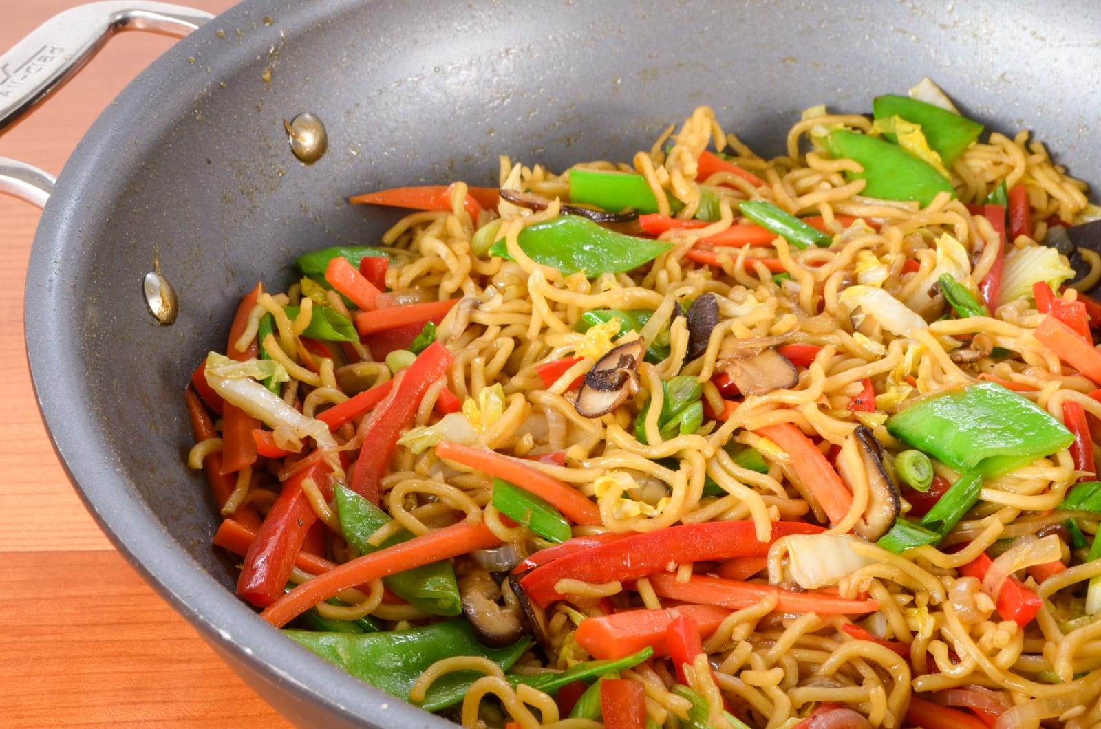 Vegetable Ramen Stir Fry