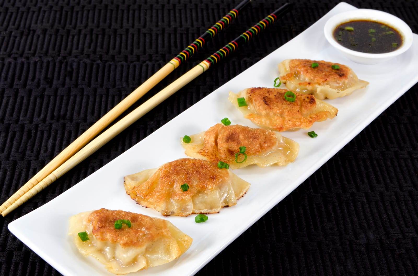 Sesame Chicken Potstickers