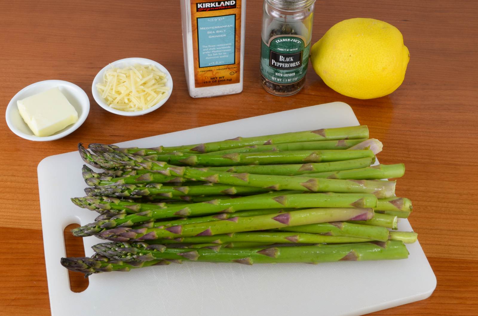 Garlic Browned Butter Roasted Asparagus