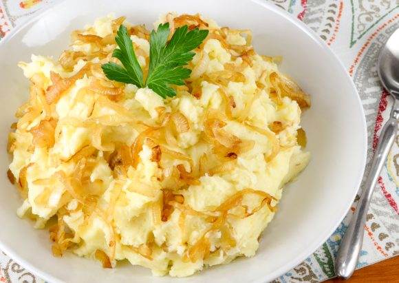 Caramelized Onion Mashed Potatoes