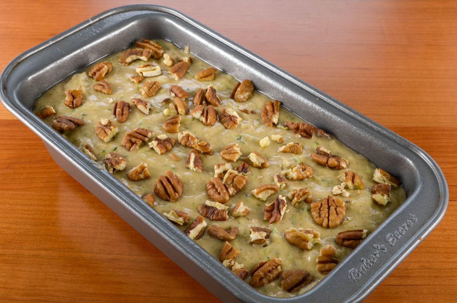 Yogurt Zucchini Bread with Pecans