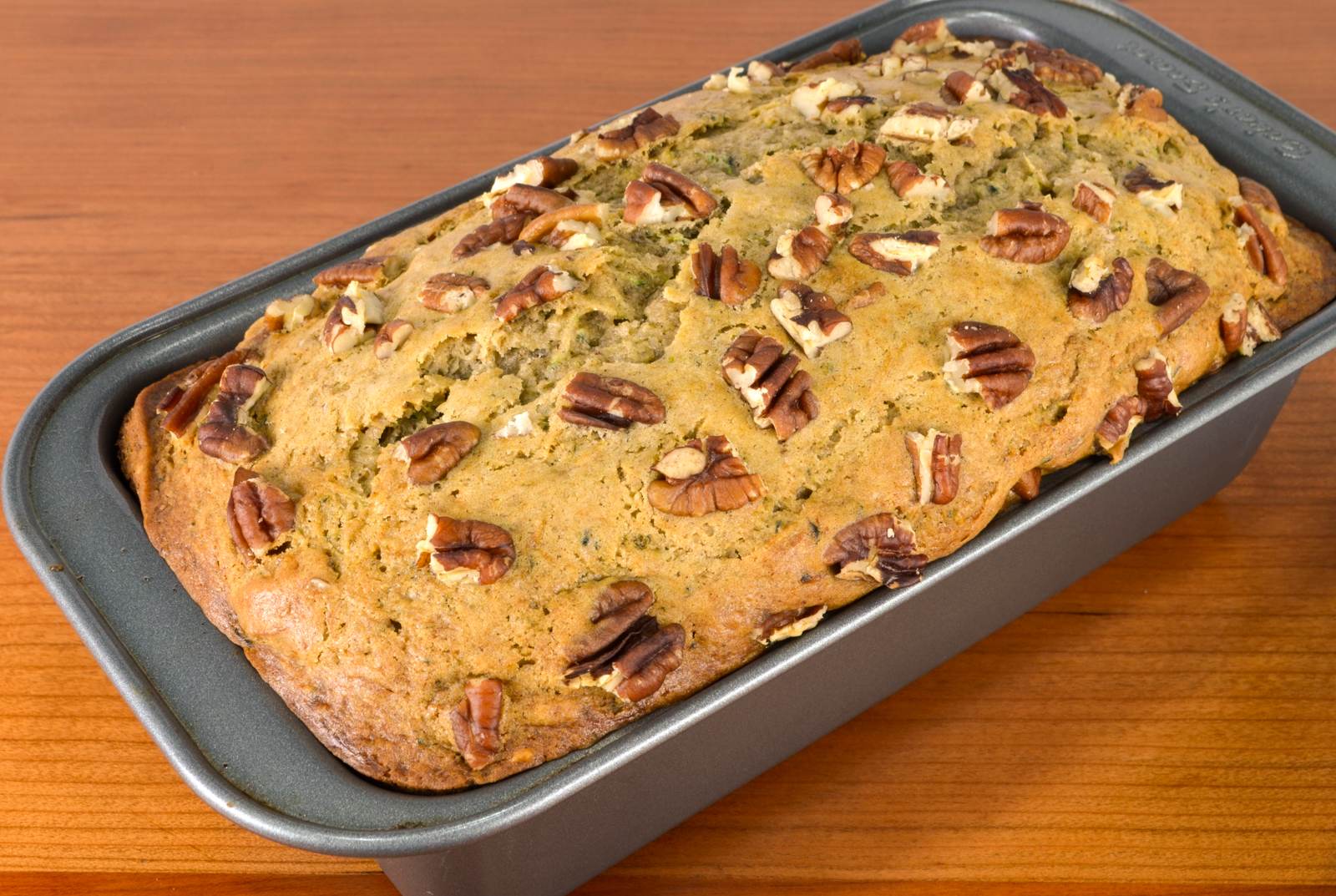 Yogurt Zucchini Bread with Pecans