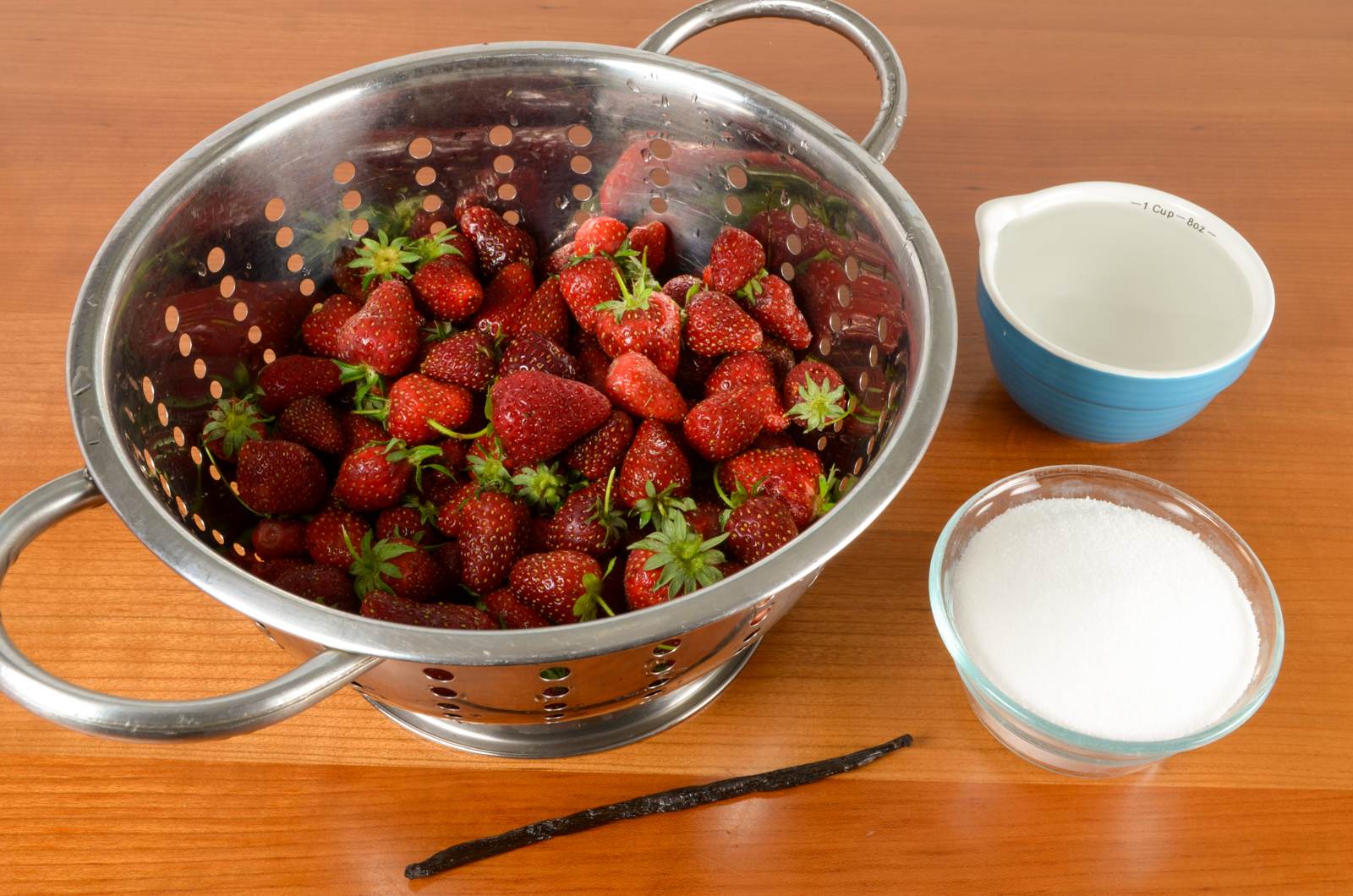 Strawberry-Vanilla Bean Syrup