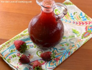 Strawberry-Vanilla Bean Syrup