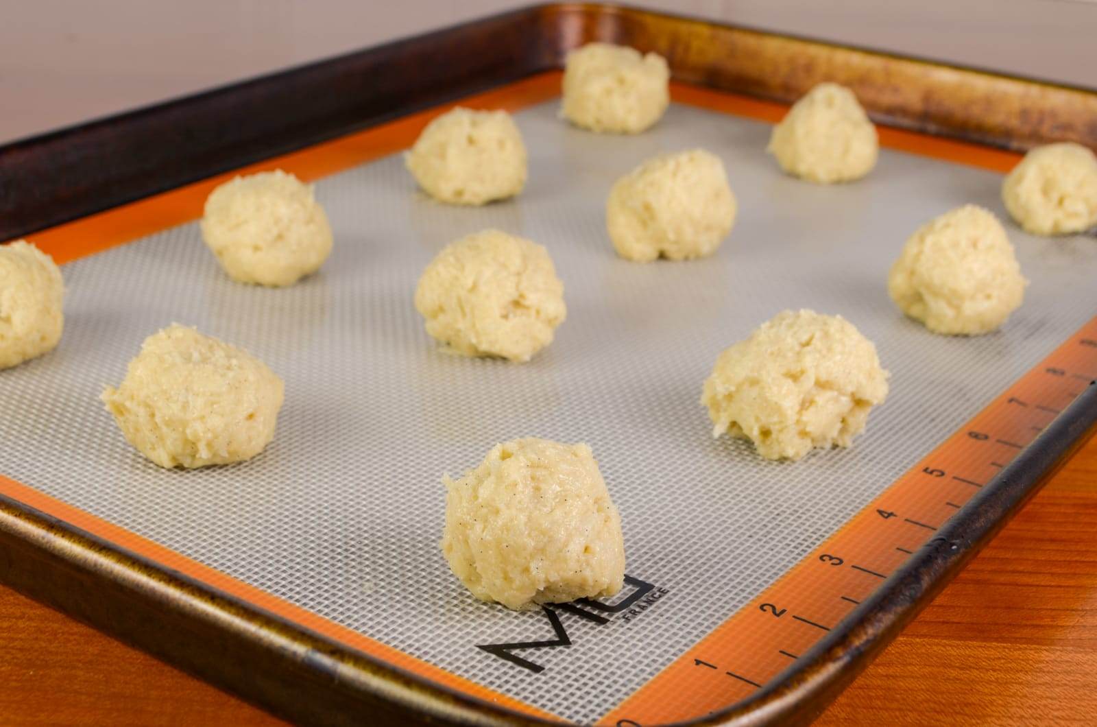 Coconut Vanilla Bean Cookies