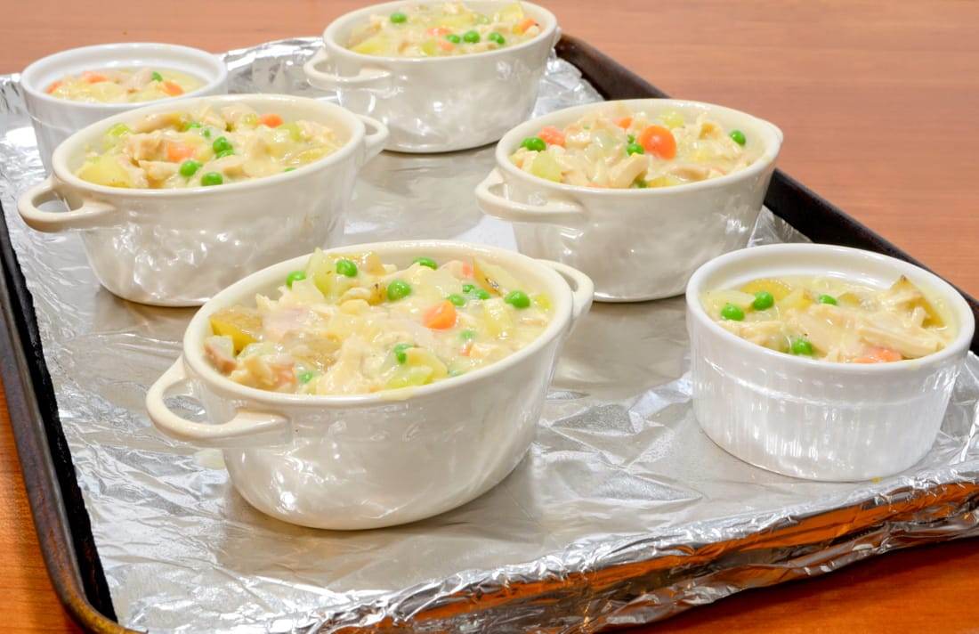 Mini Chicken Pot Pies