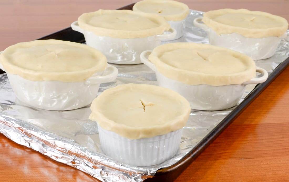 Mini Chicken Pot Pies