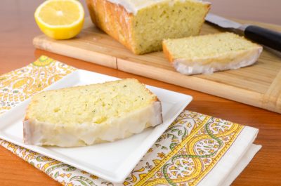 Lemon Zucchini Bread with Lemon Glaze