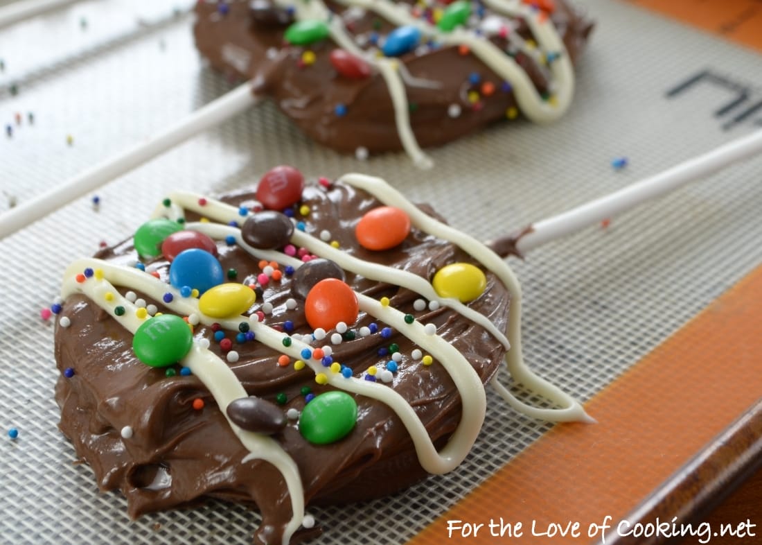 ChocolateDipped Caramel Apple Pops Our Best Bites