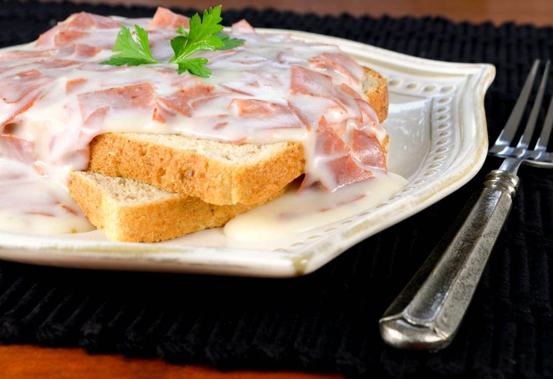 Creamed Chipped Beef on Toast (S.O.S.)