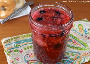 Triple Berry Vanilla Bean Freezer Jam