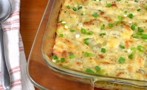 Homemade Cheesy Potato Casserole