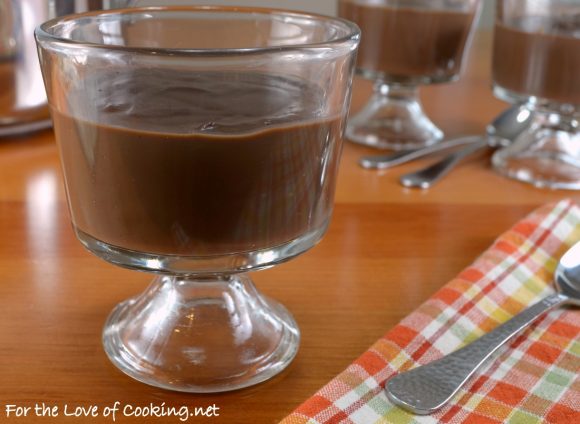 Homemade Chocolate Pudding