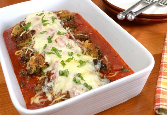 Portobello Mushroom Parmesan