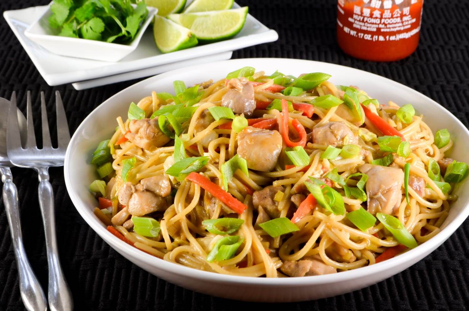 Thai Peanut Chicken Pasta