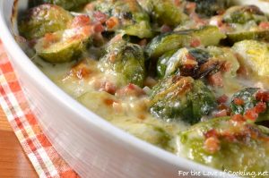 Brussels Sprouts Gratin