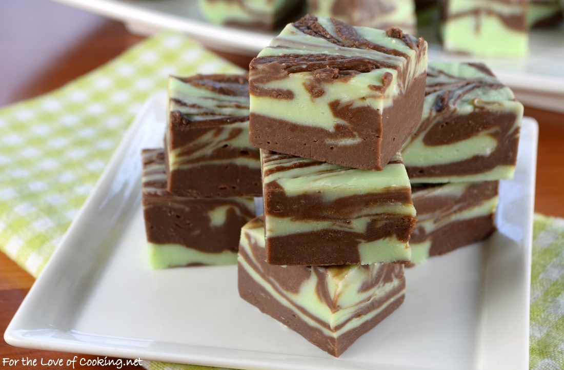Mint Chocolate Fudge | For the Love of Cooking