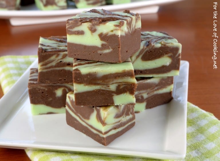Mint Chocolate Fudge For the Love of Cooking