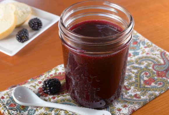 Seedless Blackberry Freezer Jam