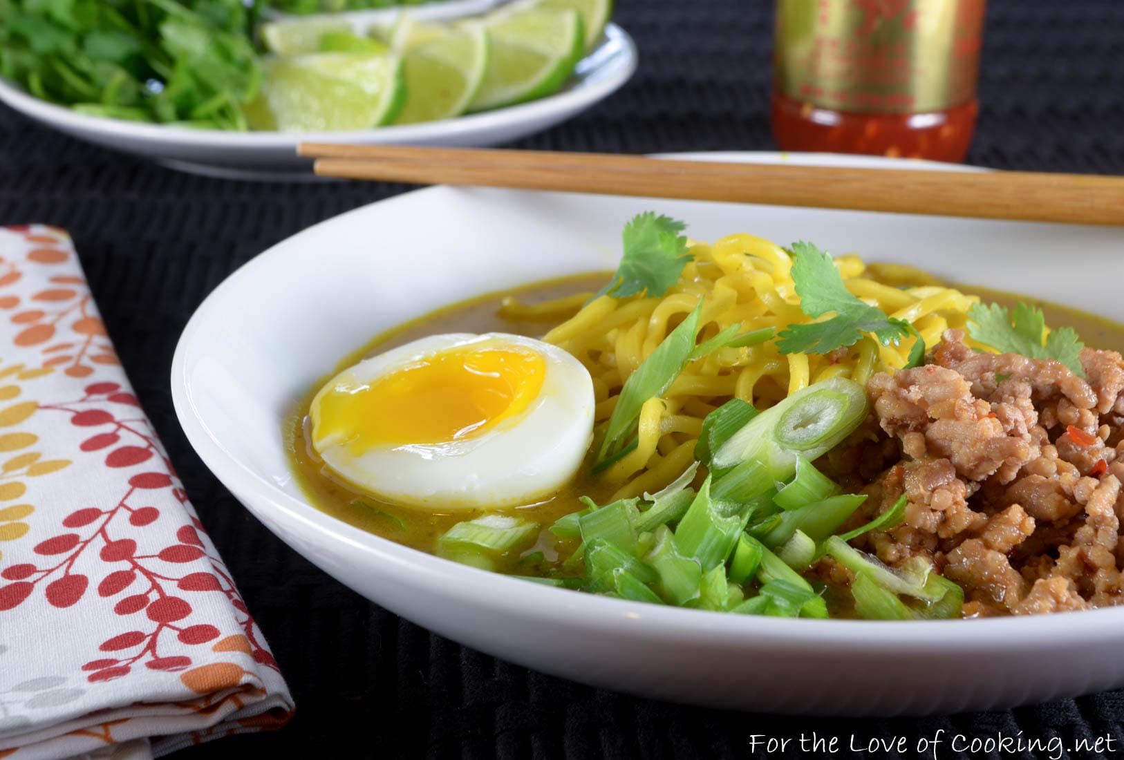 Spicy Pork Thai Coconut Ramen