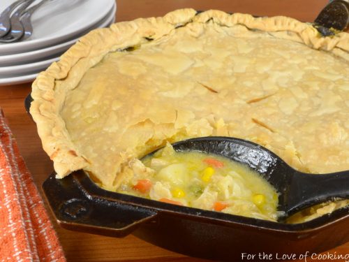 Cast Iron Skillet Chicken Pot Pie For The Love Of Cooking