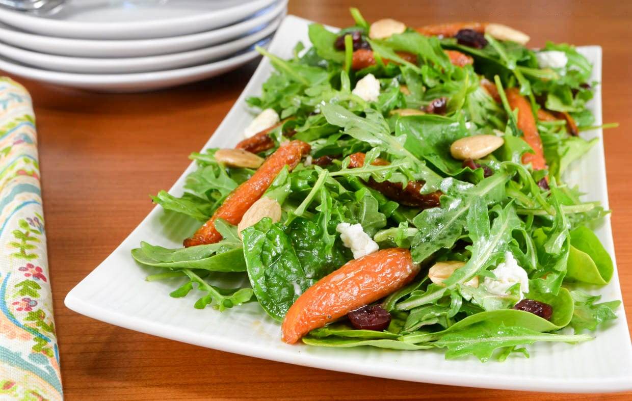 Maple-Roasted Carrot Salad