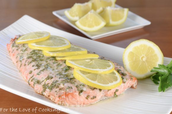 Basil and Lemon Baked Salmon