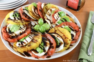 Heirloom Caprese Salad with Balsamic Reduction