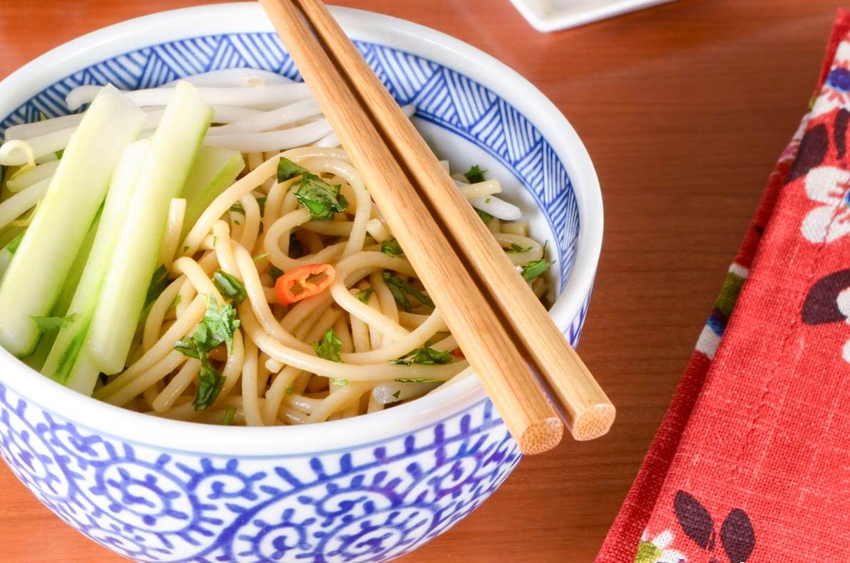 Spicy Asian Noodle Salad