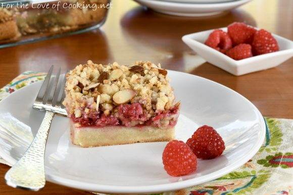 Raspberry Crumble Bars