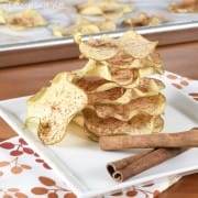 Baked Cinnamon Apple Chips