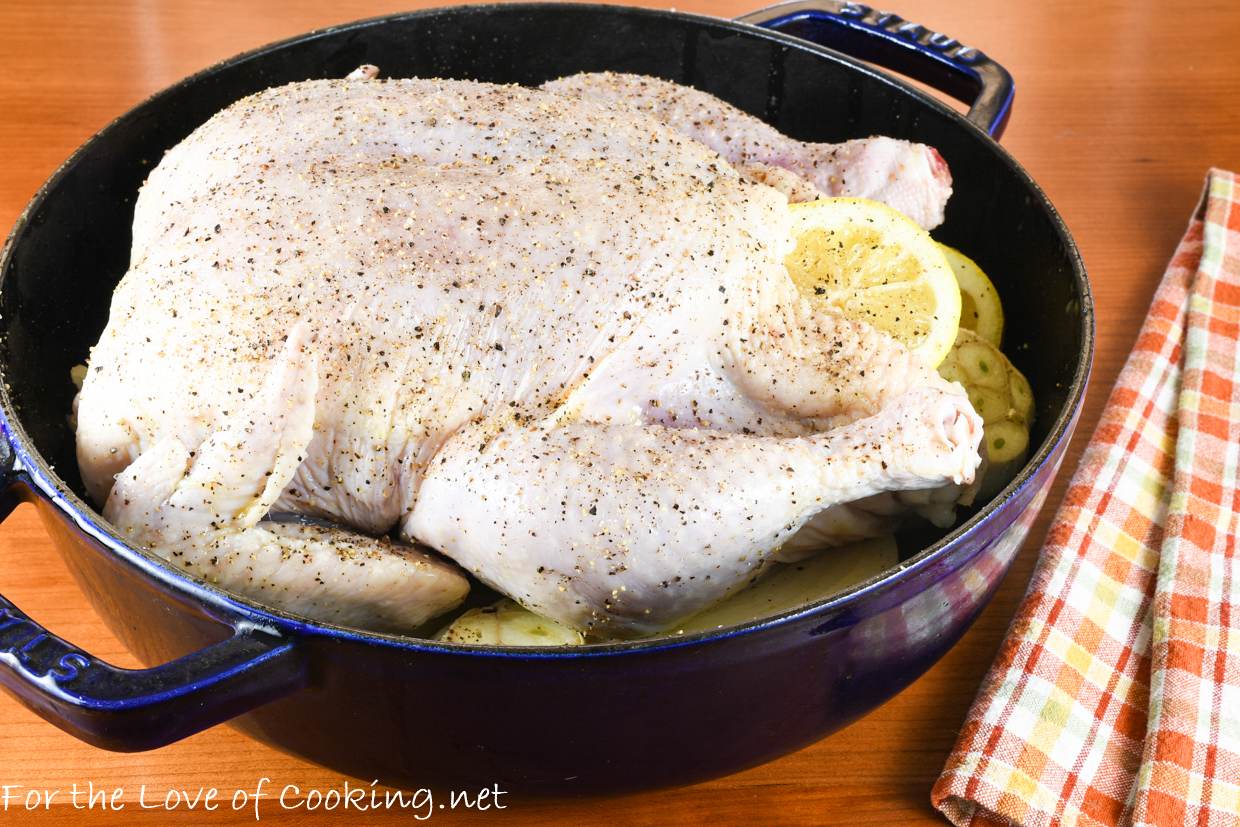 Slow-Roasted Garlic Chicken