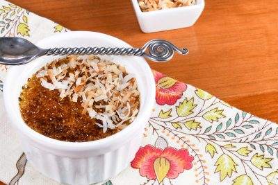 Coconut Crème Brûlée