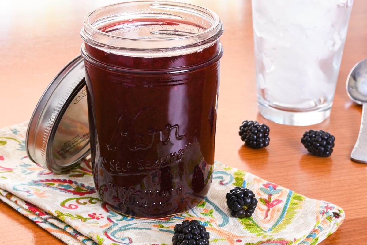 Blackberry Simple Syrup