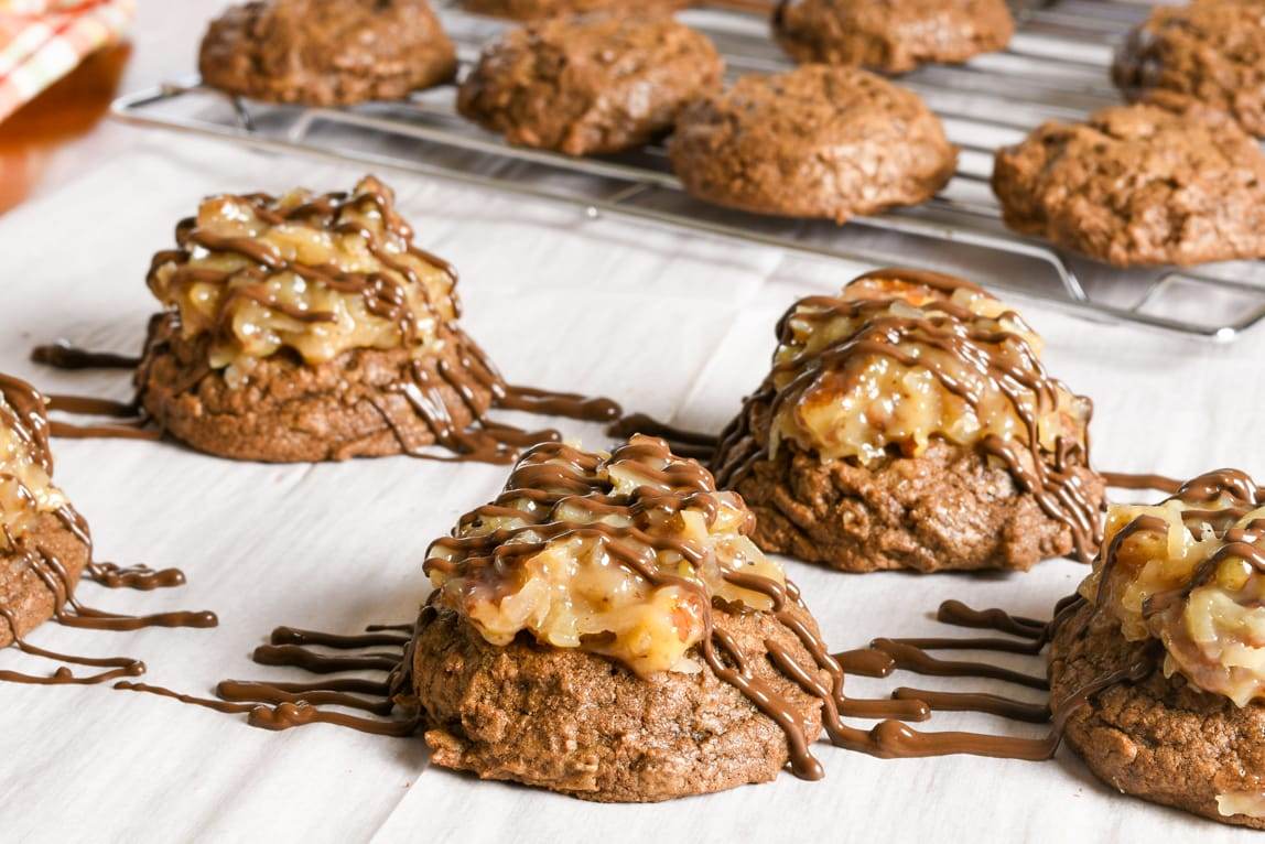 German Chocolate Cookies