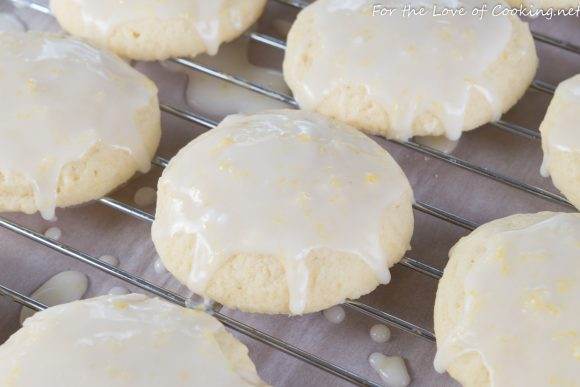 Glazed Lemon Cookies