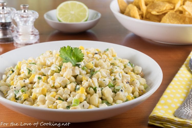 Mexican Corn Salad | For the Love of Cooking