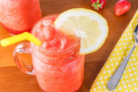 Strawberry Lemonade Slush