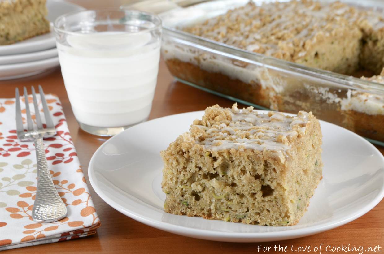 Brown Butter Zucchini Coffee Cake