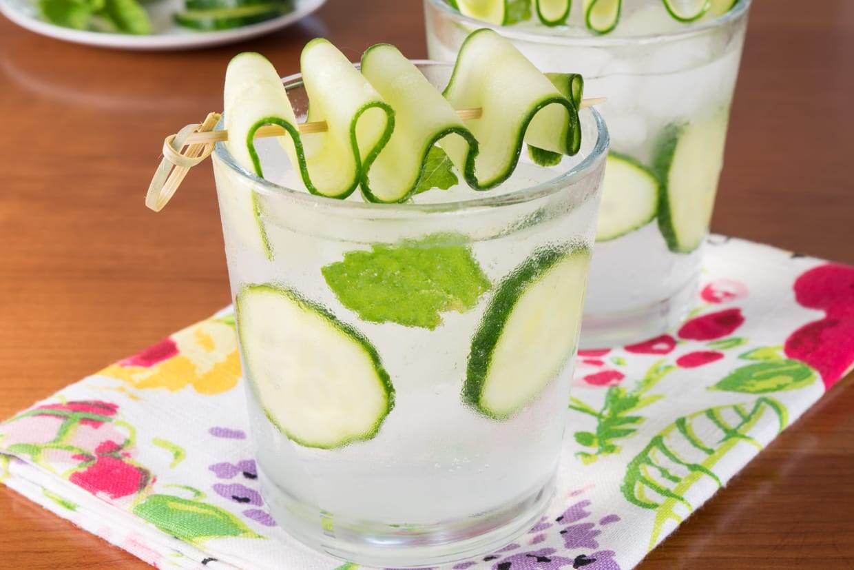 Cucumber Lime Vodka Fizz