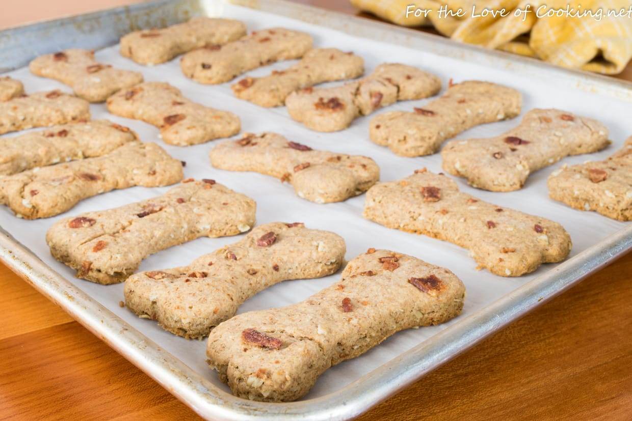 peanut butter and bacon dog treats recipe